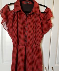 As You Wish Cold Shoulder dress